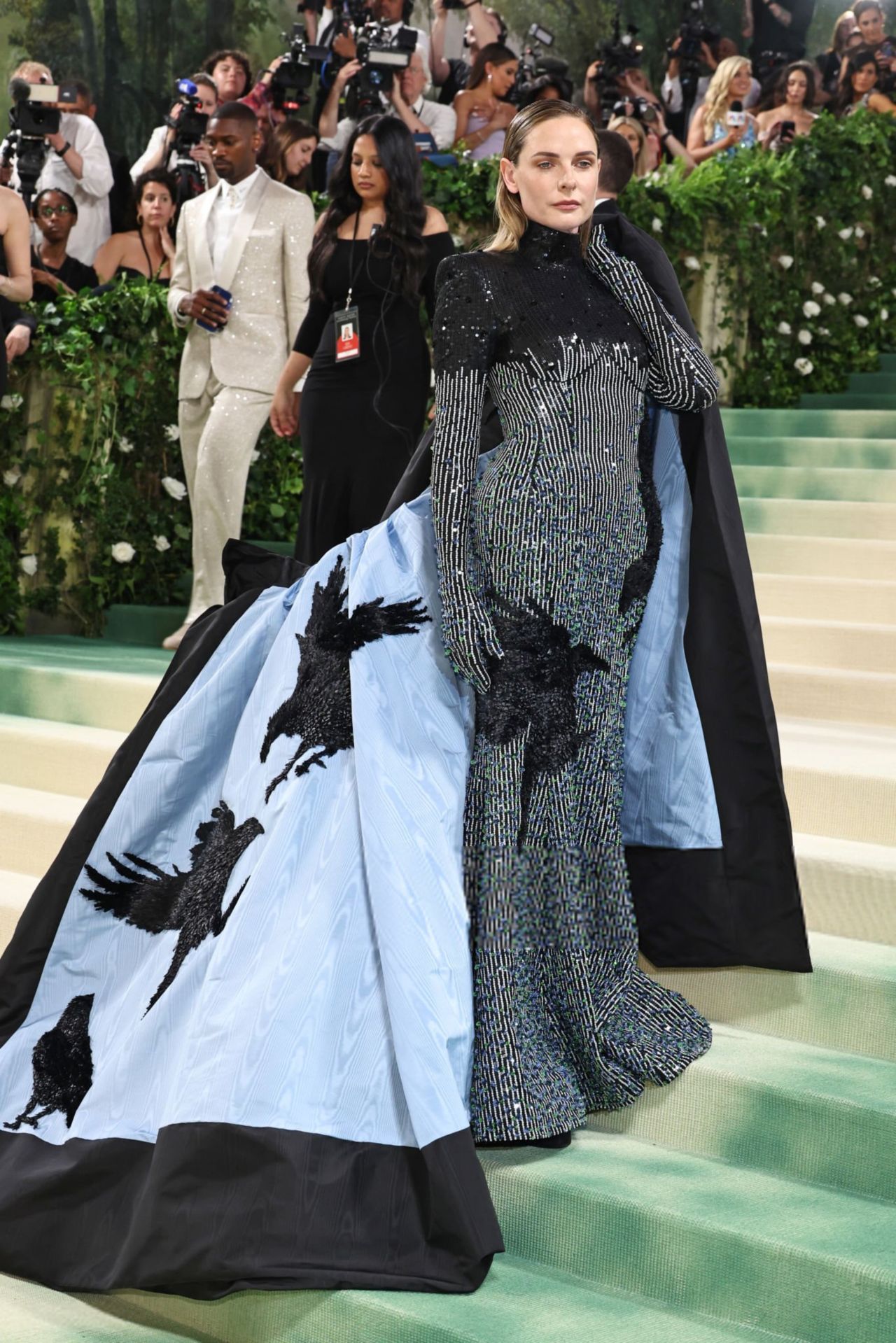 REBECCA FERGUSON AT MET GALA 2024 IN NEW YORK CITY